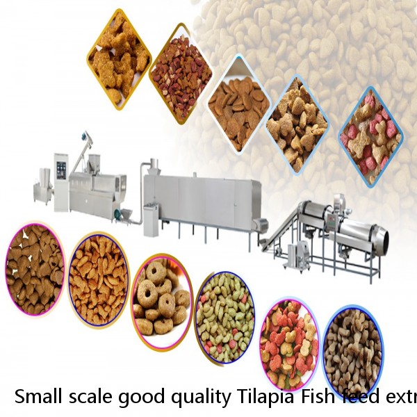 Small scale good quality Tilapia Fish feed extruder/pet food processing machine/dog food production line