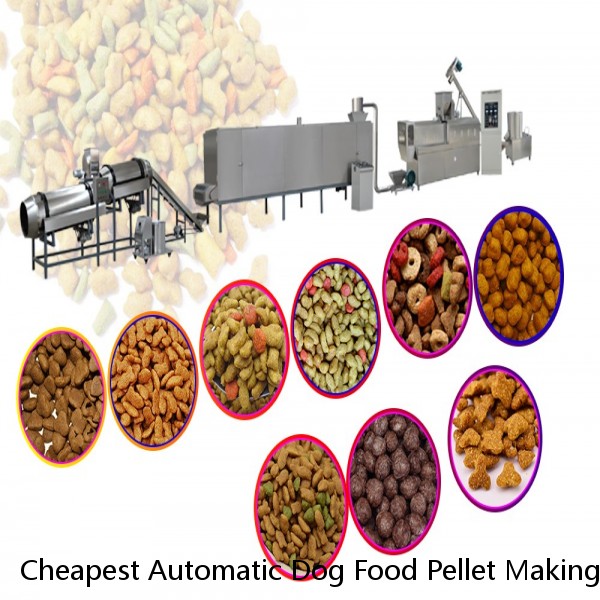 Cheapest Automatic Dog Food Pellet Making Machine / Feed Pellet Making Machine