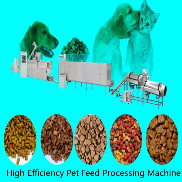 High Efficiency Pet Feed Processing Machine Animal Pet Cat Fish Shrimp Food Making Extruder