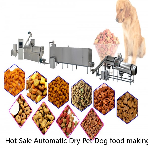 Hot Sale Automatic Dry Pet Dog food making machine