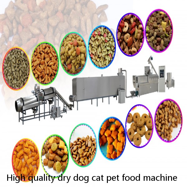 High quality dry dog cat pet food machine